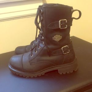 Black Harley Davidson Boots